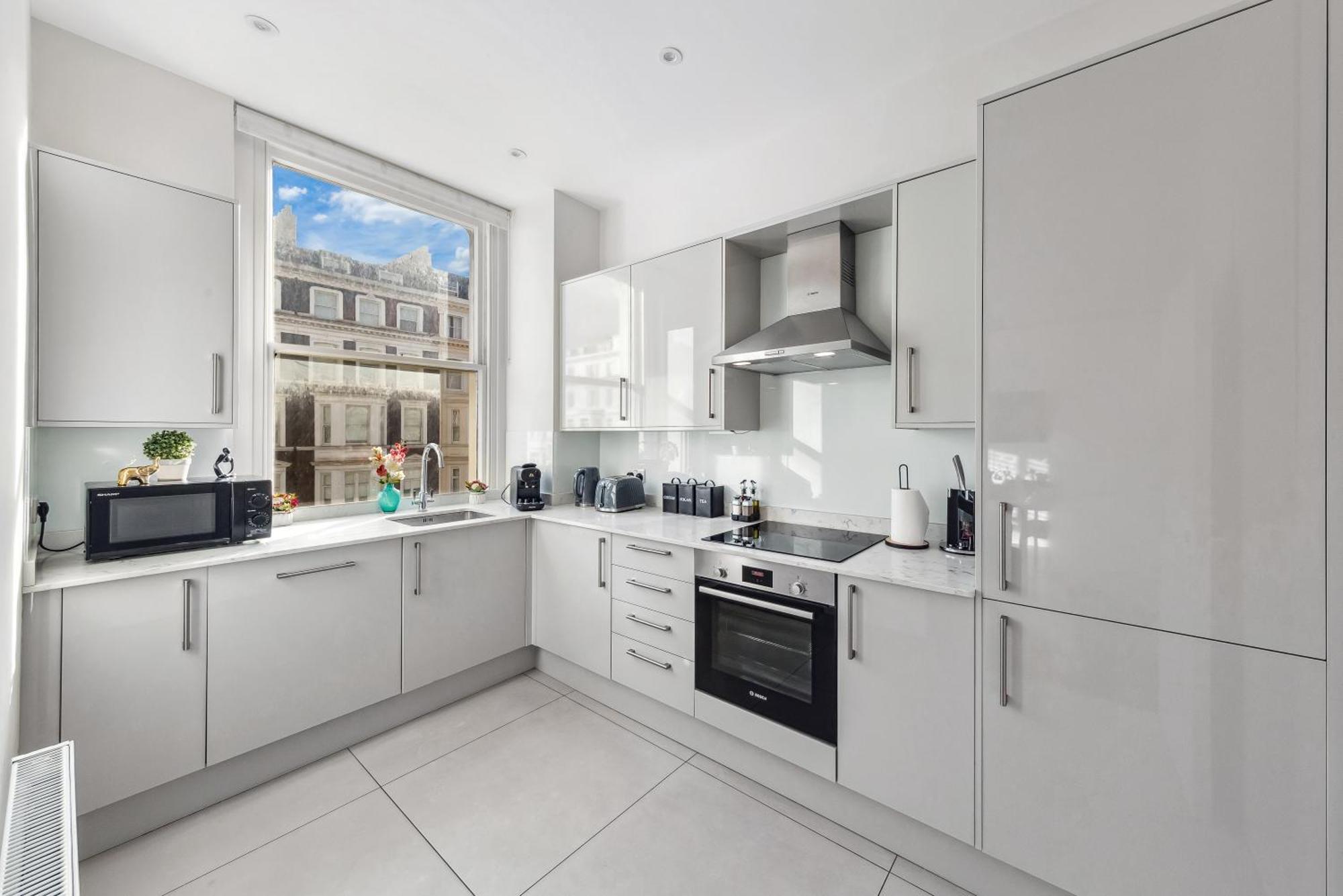 ロンドンCozy Flat In South Kensingtonアパートメント エクステリア 写真